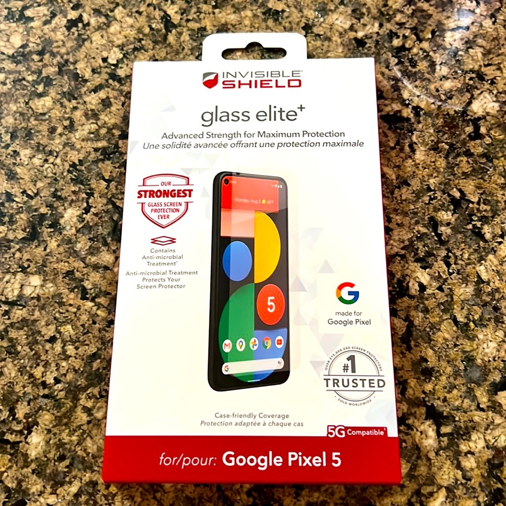 Zagg Tempered Glass for Google Pixel 5